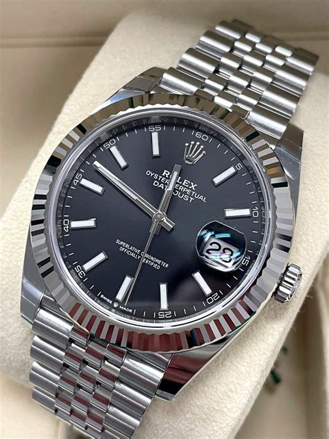 date just rolex black|rolex datejust black dial 41mm.